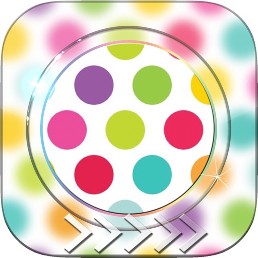 Blur Lock Screen Photo & Wallpaper Pro Polka Dots