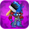 Color Game Optimus prime Version