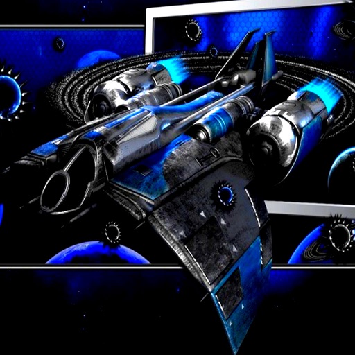 3D Superhero Spacecraft Futuristic icon