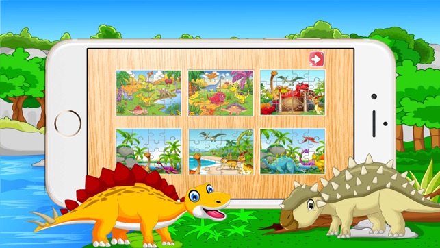 Dinosaur Jigsaw Puzzle Toddler Kids Dino Game Free(圖3)-速報App