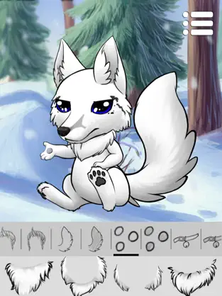 Screenshot 2 Creador de avatares: Lobos iphone