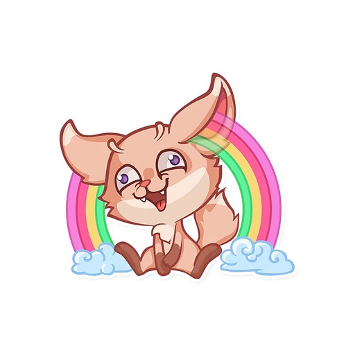 Fennec The Little Fox Stickers icon