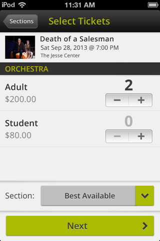 Vendini TicketAgent screenshot 3