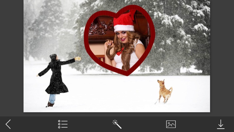 Christmas Tree Hd Photo Frames - Make Profile pic