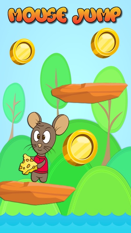 Mouse Jump Climb - Rat stealing cheese avoid obstacles Game for Kids