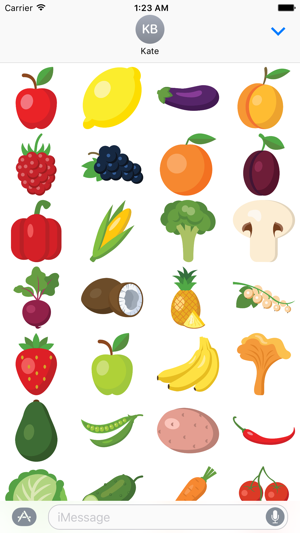 Fruits and Veggies for Stickers(圖2)-速報App