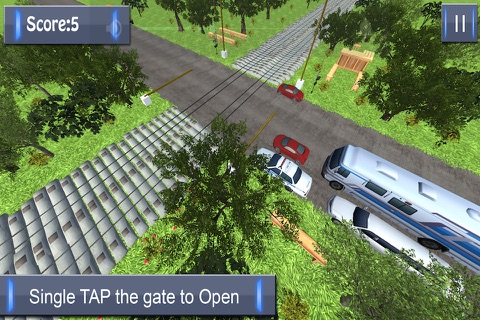 Rail Road Crossing - Train Traffic Control Sim screenshot 2