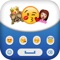 Stickers For WeChat Pro - Use Categories of Stickers in your Messages, Emails, WeChat, Kik, LINE, Facebook Messenger and everywhere else