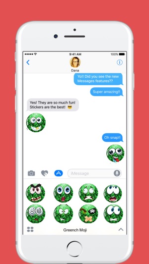 Greench Moji stickers by Steve(圖1)-速報App