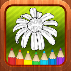 Activities of Flower Kids Coloring Books Page Games for Toddlers