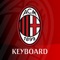 The official, tailor-made AC Milan Official keyboard is just what you need to keep up with your favorite team