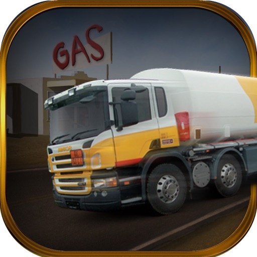 Oil Tanker Transporter Truck Simulator 3D Icon