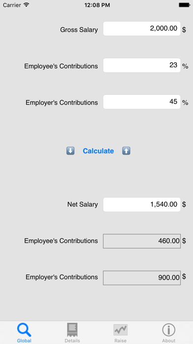 Salary Net/Gross, your incomeのおすすめ画像1