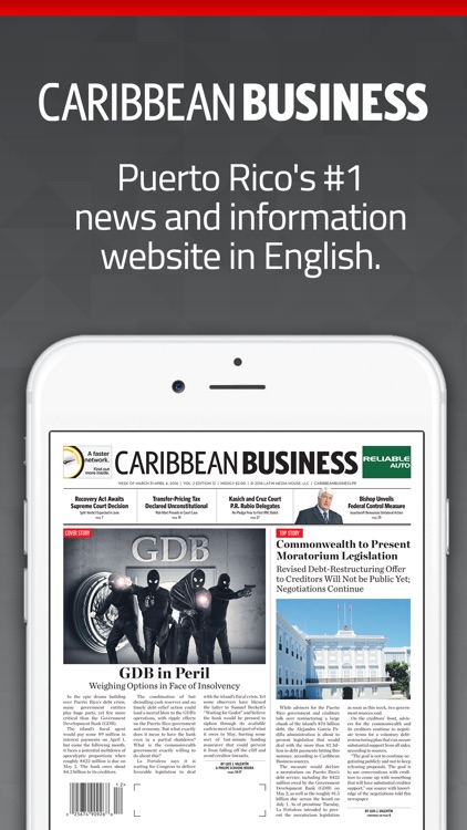 Caribbean Business - the ENGLISH speaking (business) news source from Puerto Rico