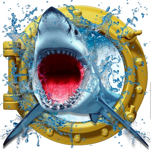 Crazy Shark Attack 3D - A hungry shark simulator icon