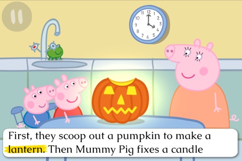 Peppa Pig Book: Pumpkin Party screenshot 2