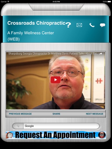 Crossroads Chiropractic HD screenshot 3