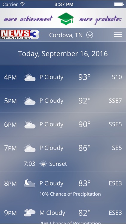 WREG Memphis Weather screenshot-3