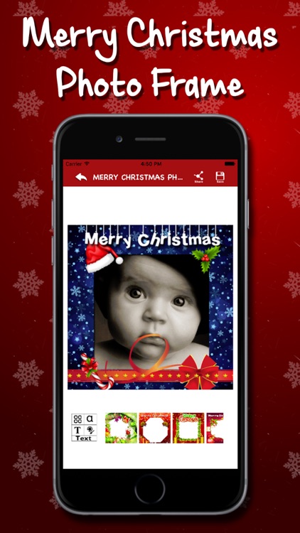 Merry Christmas Photo Frame screenshot-3