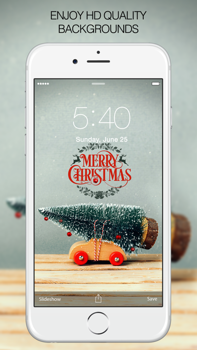 Beautiful Christmas Wallpapers for iPhone 4 (Lite) Screenshot 2