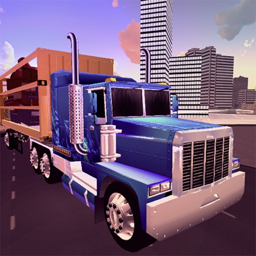 Cargo Truck Transport Simulator:OffRoad Euro Truck icon