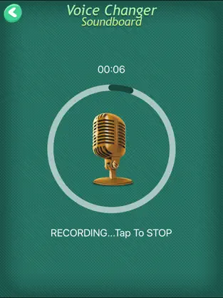 Captura 2 Cambiador voz mezcladora de audio discurso grabado iphone