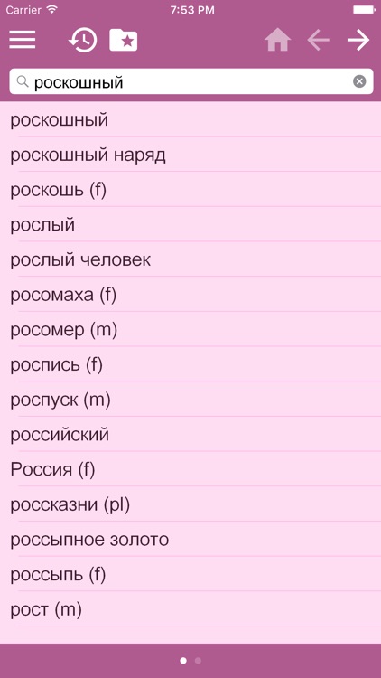 English <-> Russian Dictionary Free