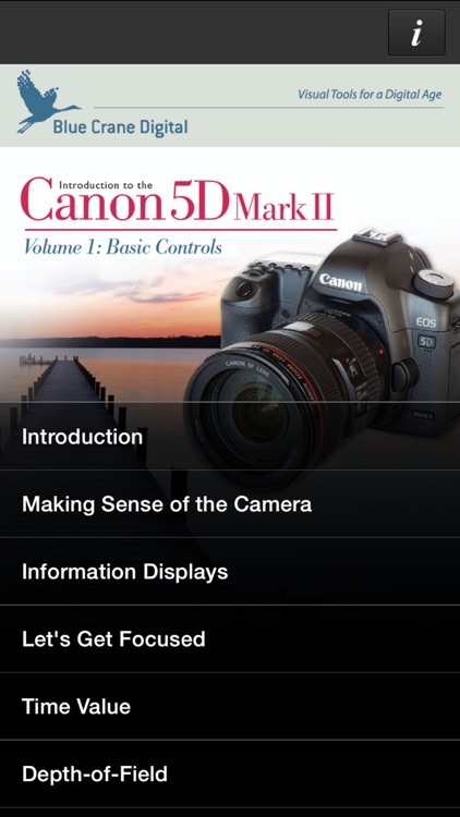 Canon 5D Mark II - Basic Controls