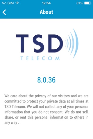 TSD Telecom screenshot 4