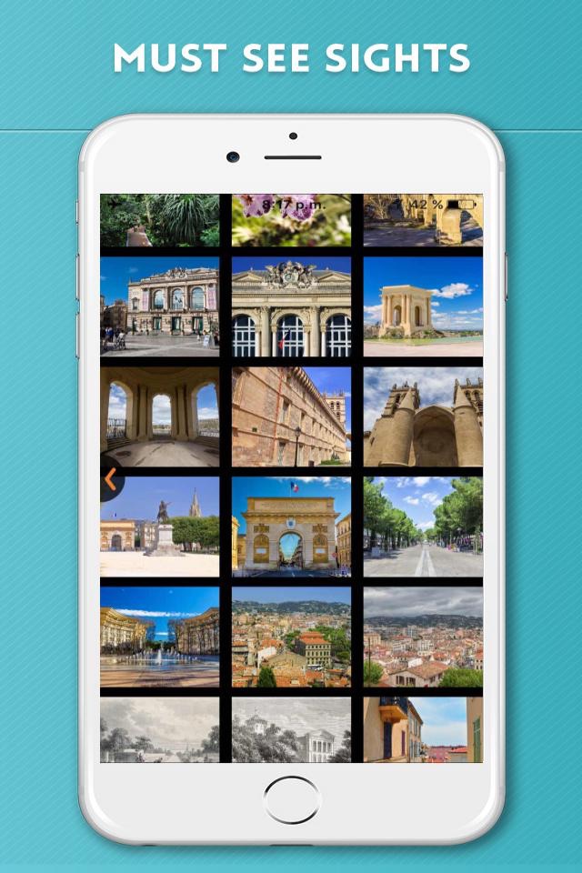 Montpellier Travel Guide and Offline City Map screenshot 4