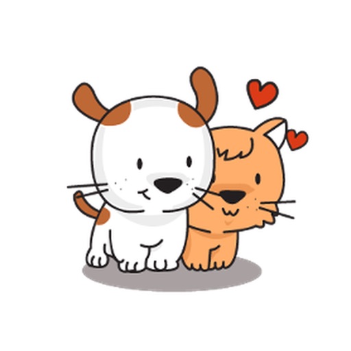 Cody The Cute Dog Animated Stickers icon