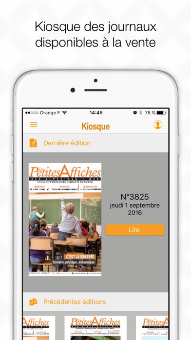 How to cancel & delete Journal des Petites Affiches from iphone & ipad 2