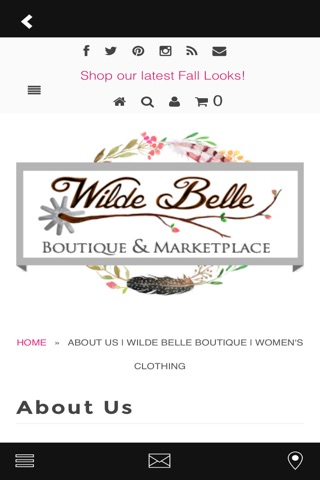 Wilde Belle Boutique screenshot 2