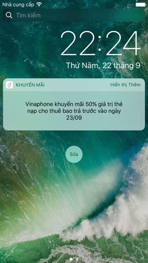 KM50: Nhận tin khuyến mãi