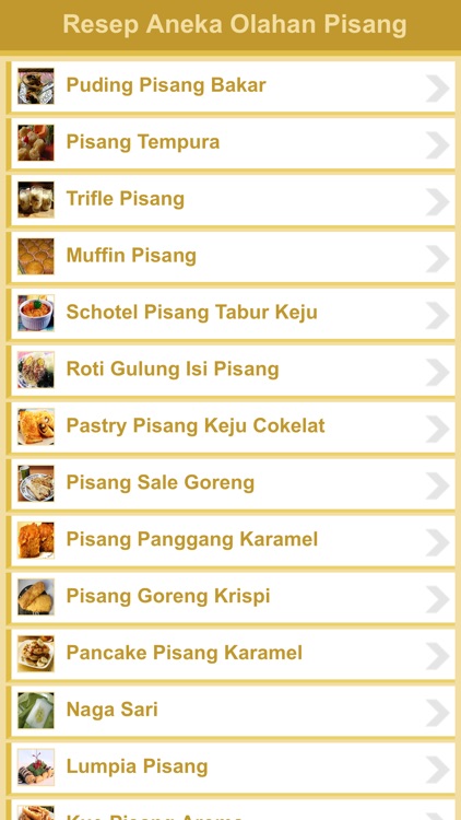 Resep Pisang Indonesia