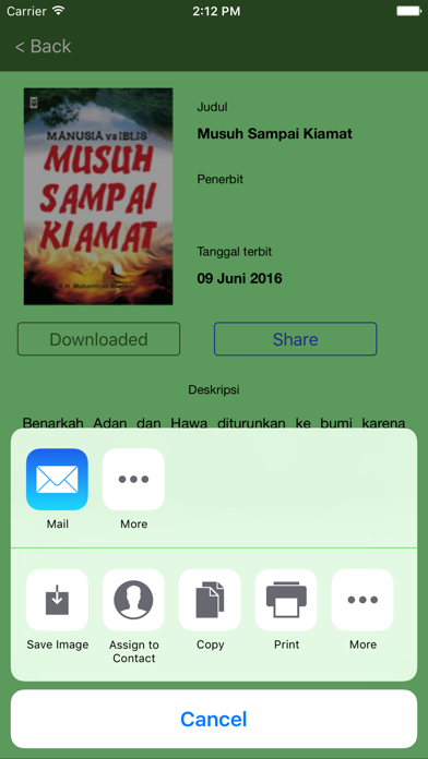 How to cancel & delete Toko Buku Islami from iphone & ipad 2