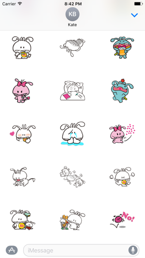 Shiro The Rabbit - Thanksgiving day stickers pack(圖2)-速報App