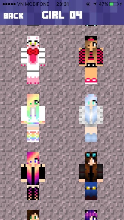 BABY GIRL SKINS for Minecraft