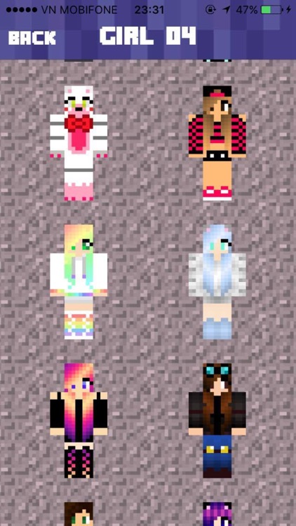 BABY GIRL SKINS for Minecraft by Thai An