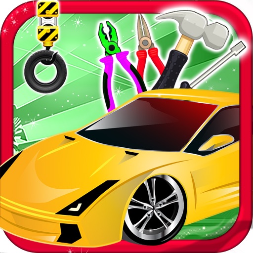 Sports car Repair & Fix it - Cleanup Spa Salon iOS App