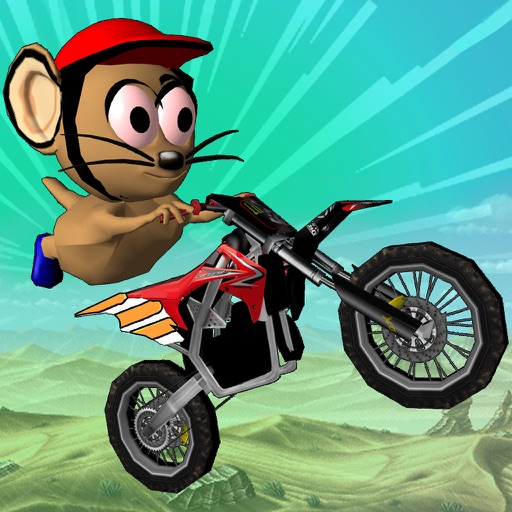 MOTO MOUSE STUNT MANIA - DIRT BIK RACING GAME Icon