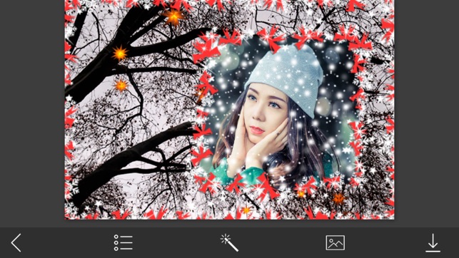 Christmas Tree Photo Frame - Beauty Frames(圖2)-速報App