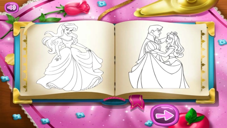 公主的彩色画册 - 小孩大人都爱玩