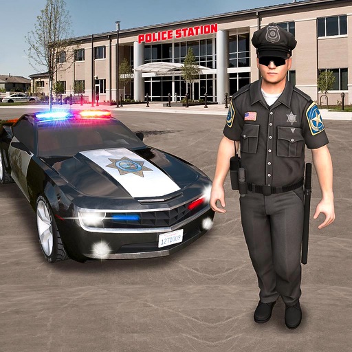 City Car Police Crime Rescue Simulator icon