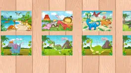 Game screenshot Dinosaur Jigsaw Kids Dino Puzzles Learning Games apk