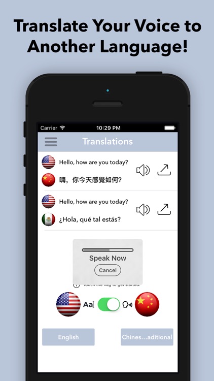 Speak & Translate