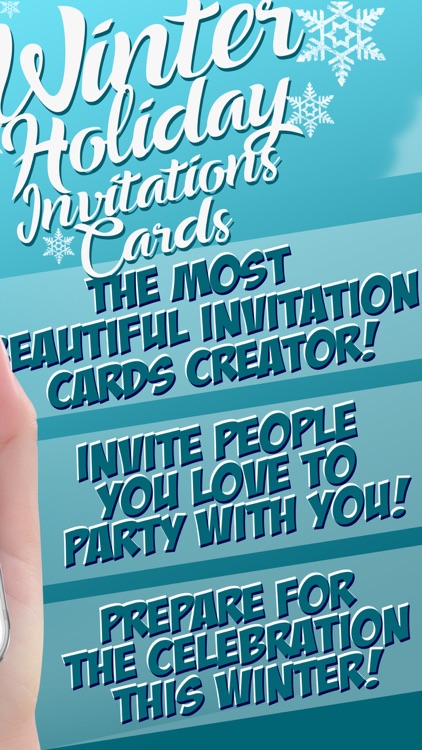 Winter Holiday Invitations – Invite and Celebrate