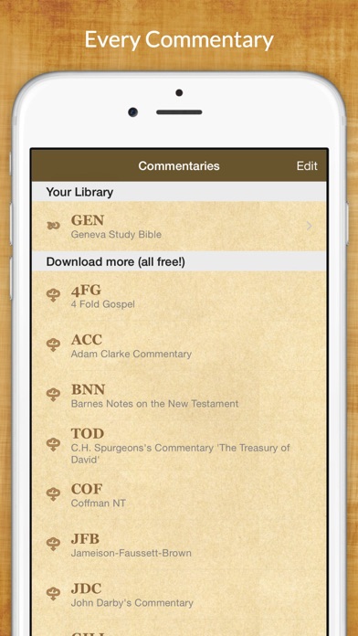 How to cancel & delete Bible Commentaries from iphone & ipad 3