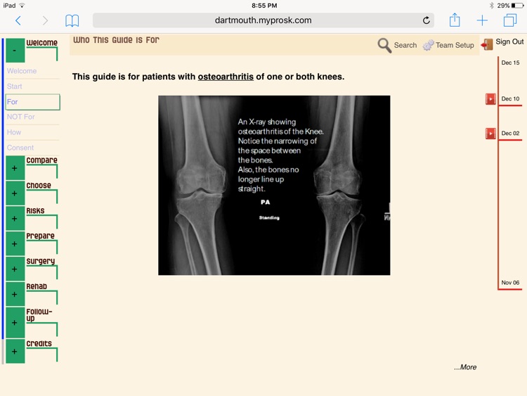 GreenCare Guide for Knee Replacement Surgery