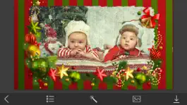 Game screenshot Holly Jolly Christmas Photo Frame - Magic Frames mod apk